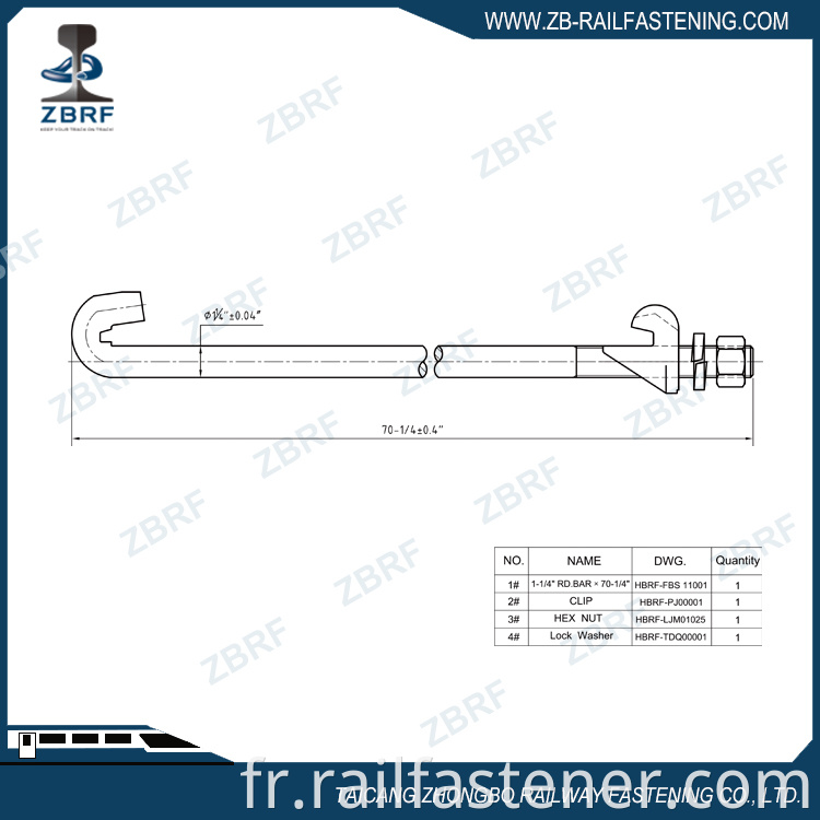 1 14 Single End Gauge Rod